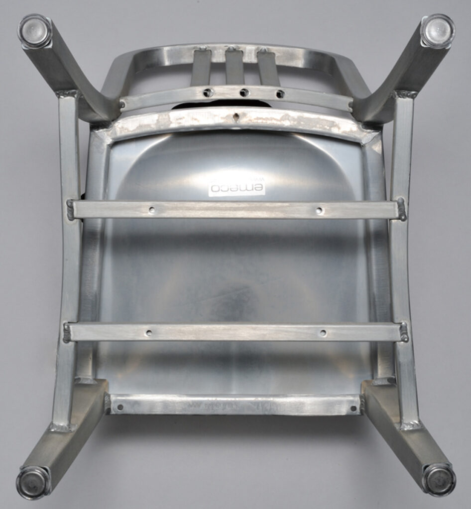 出産祝い ネイビーチェア アルミニウム US海軍 軍物 椅子 エメコタイプ 