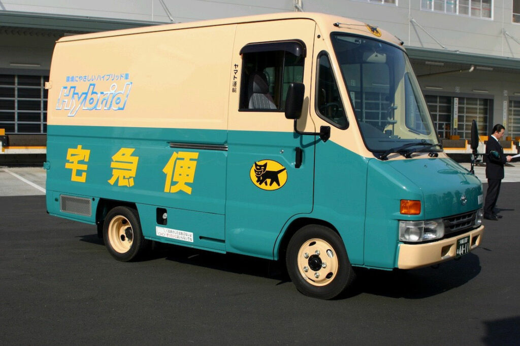 日本初の宅配専用EVトラック
