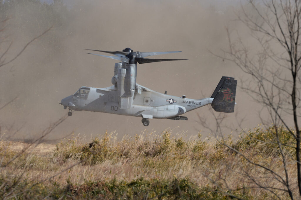 菊池雅之のミリタリーレポート嫌われっ子のオスプレイが本州で訓練 その目的と狙いとは 日米共同訓練 フォレストライト21 の裏側を見る モノ マガジンweb