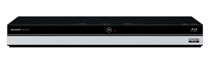 シャープ Ultra HD Blu-ray再生対応レコーダー「BD-UT3100」