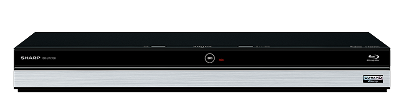 シャープ Ultra HD Blu-ray再生対応レコーダー「BD-UT2100」