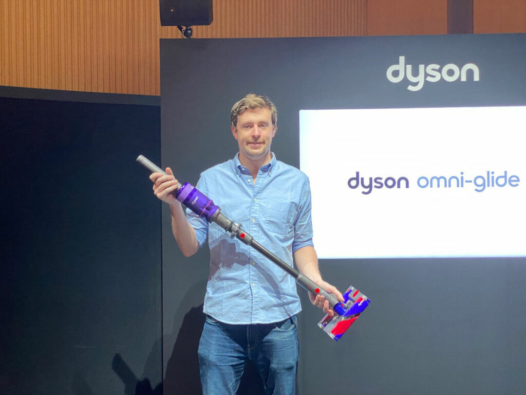 ダイソンから新しいスティック掃除機「Dyson Omni-glide」が登場