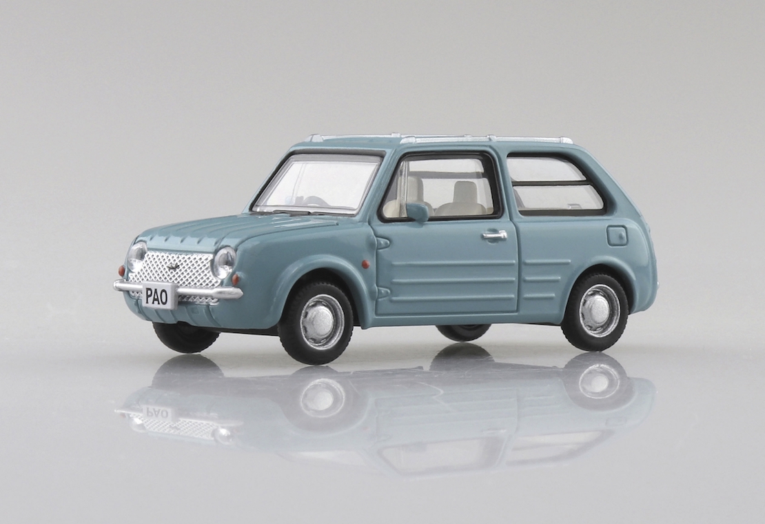 90年代の人気コンパクトカーがカプセルトイになって復活