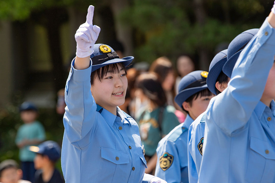 パトカー、警察官を身近に感じる。新潟県警視閲式に行ってきた